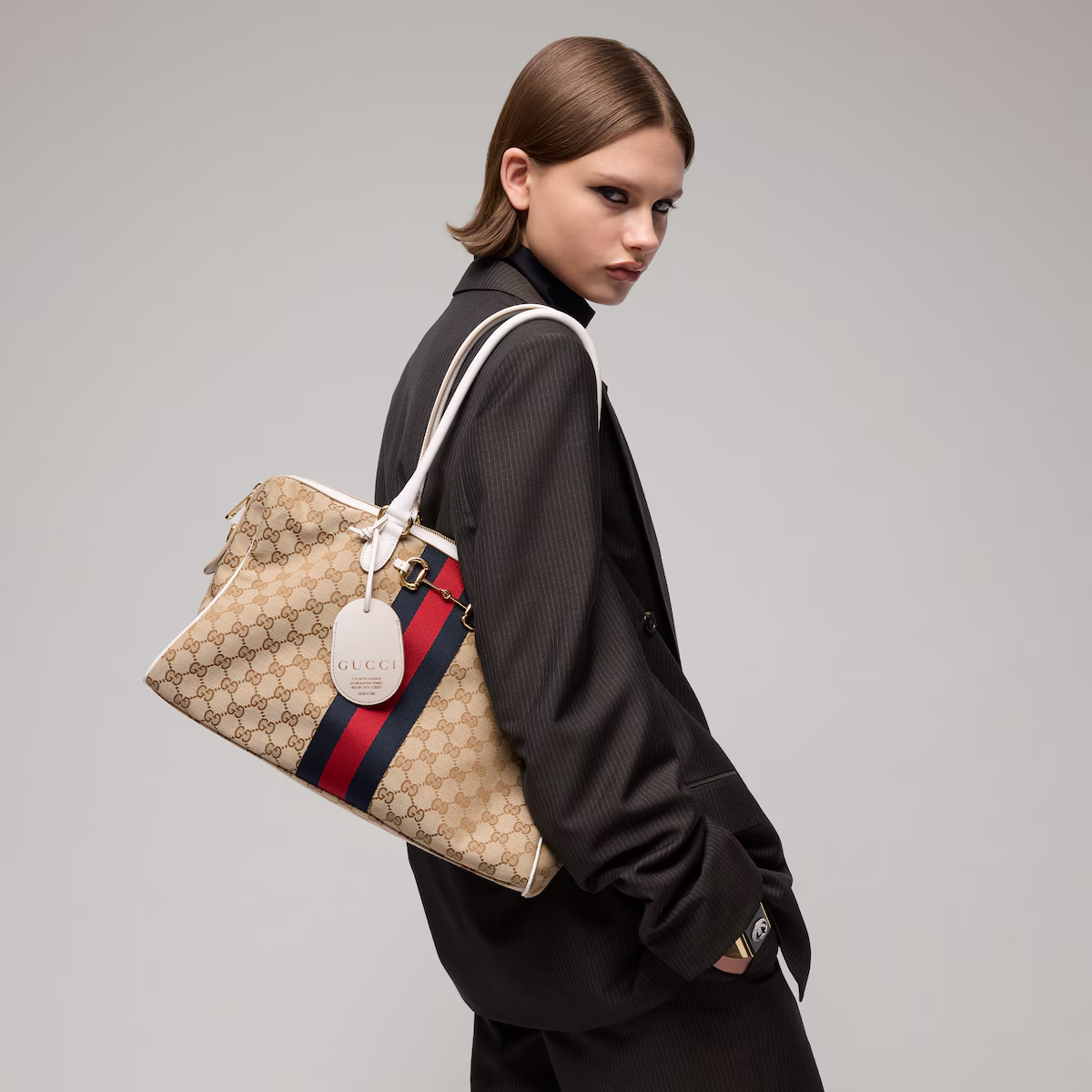 Borsetto large boston bag 866734FAF1B9664 - 图片 3