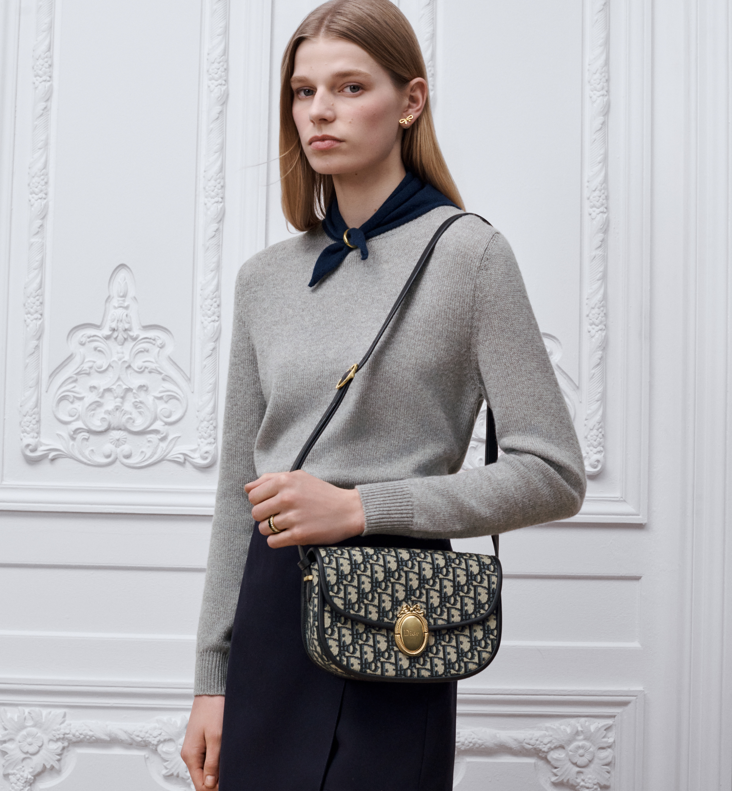 Medium Dior Médaillon Flap Bag M3922QTZQ_M928 - 图片 2